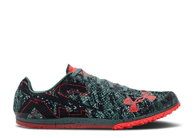 Brigade XC Low Spikeless 'Lichen Blue Black' Under Armour 3023691 400 lichen blue/black