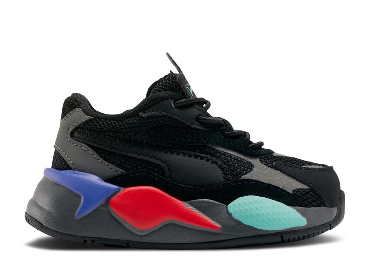 Puma rsx3 puzzle black best sale