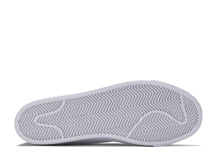 Zoom Blazer Mid SB 'Triple White' - Nike - 864349 105 - white