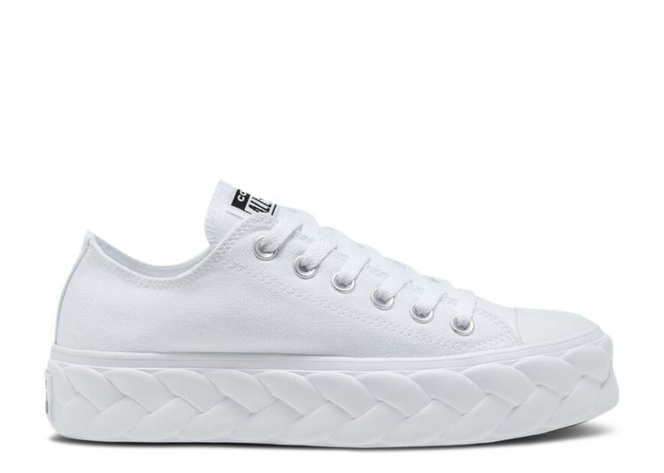 Wmns Chuck Taylor All Star Low 'Runway Cable White' - Converse - 568895C -  white/black/white | Flight Club