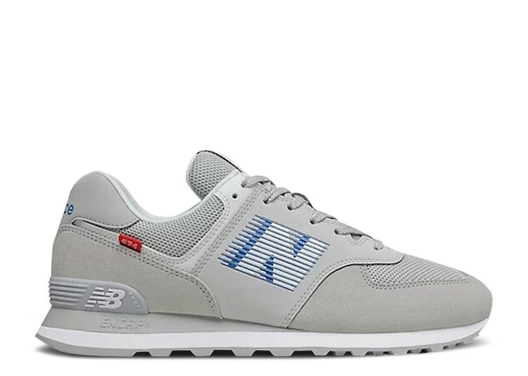 new balance 574 light slate with light aluminum