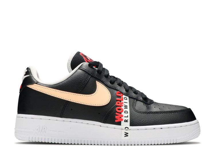 air force 1 black crimson