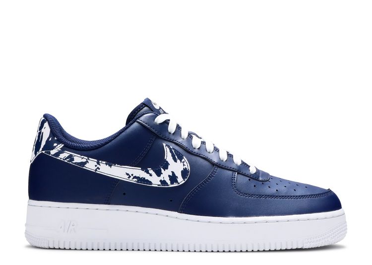 Air Force 1 Low 'Camo Swoosh - Blue Void