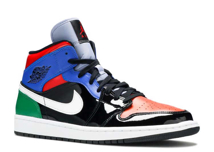 Wmns Air Jordan 1 Mid SE 'Multi Patent' - Air Jordan - CV5276 001