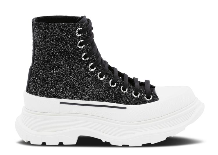 Alexander McQueen Tread Slick Boot Gray Leather