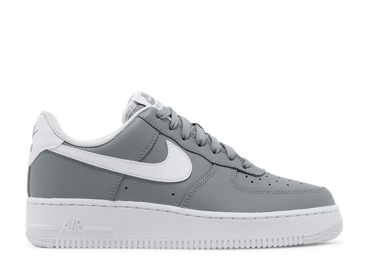 Nike Air Force 1 Low LV8 White Wolf Grey Black (GS)