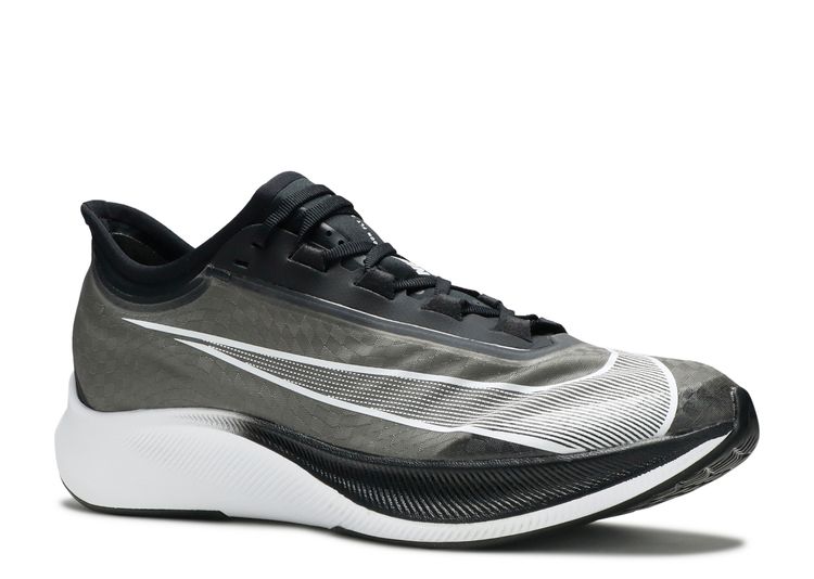 Zoom Fly 3 'Black White' - Nike - AT8240 007 - black/white/volt ...