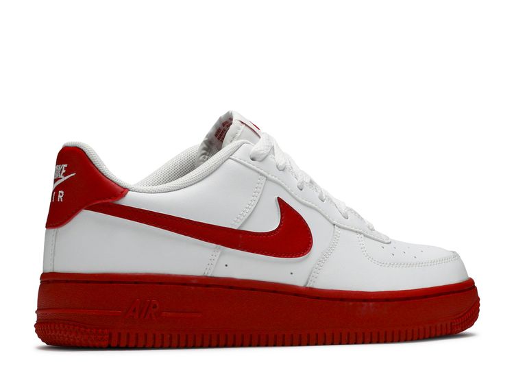 Air Force 1 GS 'White Red Sole' - Nike - CV7663 102 - white/university ...