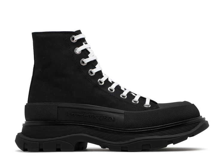 Alexander McQueen Tread Slick Boots 'Black' - Alexander McQueen 