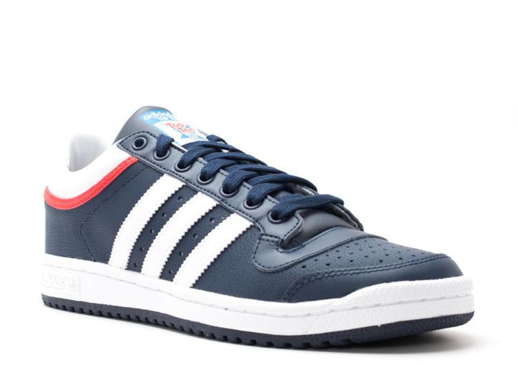 Top Ten Lo Adidas C77112 collegiate navy/footwear white/scarlet