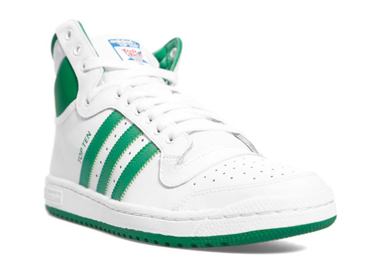 green adidas top ten