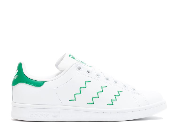 eco oferta Secreto Wmns Stan Smith 'Zigzag' - Adidas - S75139 - footwear white/footwear  white/green | Flight Club