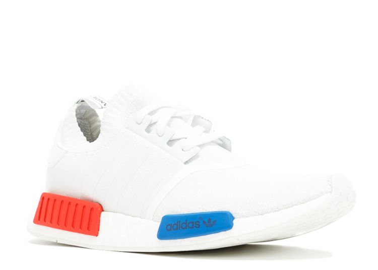 adidas nmd red white blue