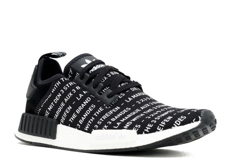 NMD_R1 'The Brand W/ The 3 Stripes' - Adidas - S76519 - black/core black/footwear white | Flight Club