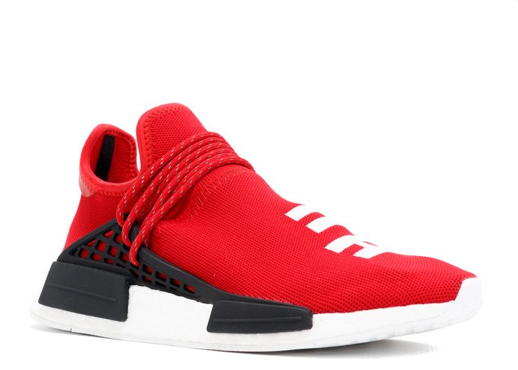 Pharrell X NMD Human Race 'Red' - Adidas - BB0616 - red/footwear white/black | Flight