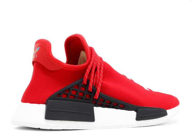 red human race black letters