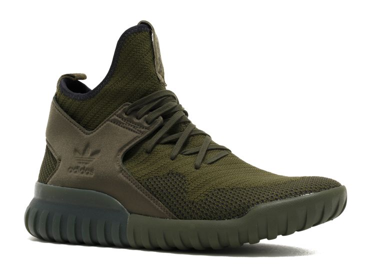 Tubular X Primeknit 'Night Cargo' - Adidas - S76713 - night cargo/core ...