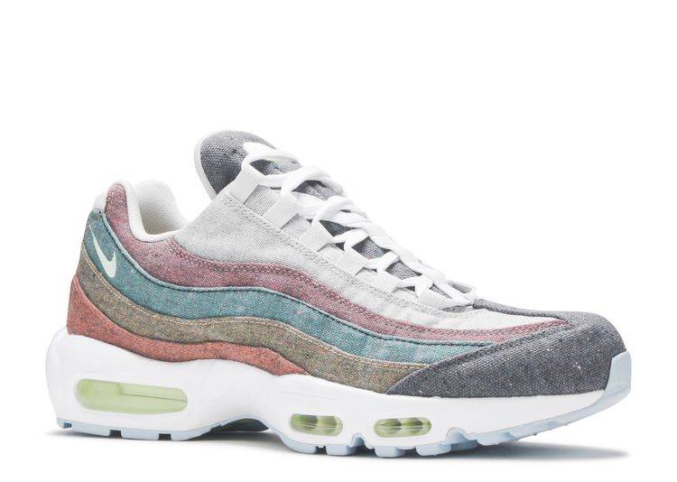 Allemaal verticaal hypotheek Air Max 95 'Recycled Canvas Pack' - Nike - CK6478 001 - vast  grey/white/barely volt | Flight Club
