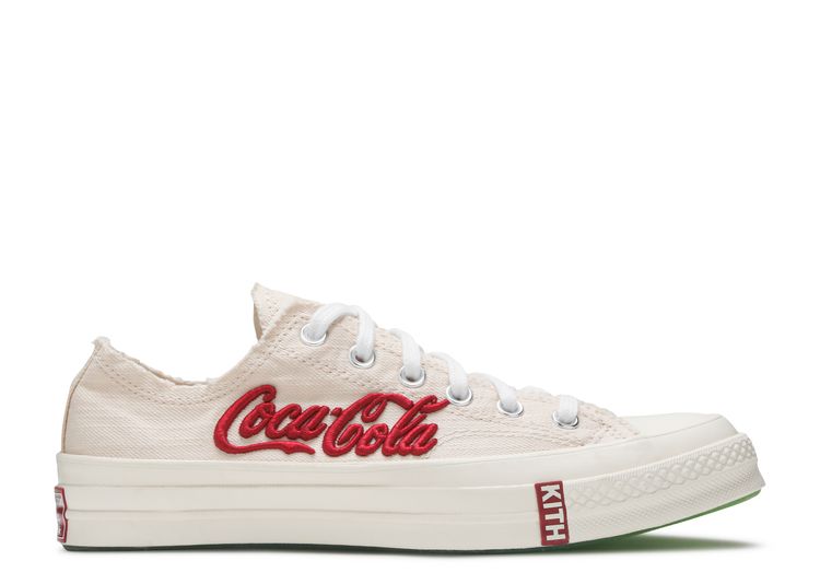 Kith X Coca Cola X Chuck 70 Low 'Parchment' - Converse - 169837C