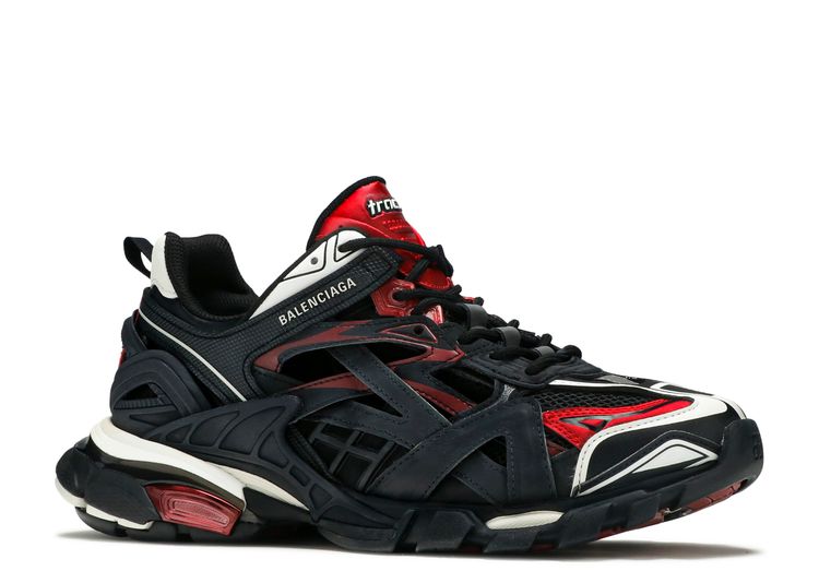 Balenciaga Track.2 Trainer 'Black Red Grey