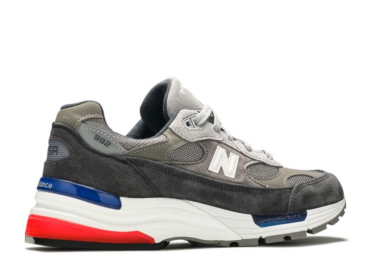 992 Made in USA 'Grey Blue Red'