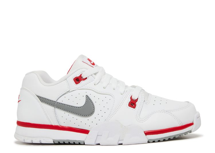 Air Cross Trainer Low 'White University Red' Nike - CQ9182 100 - white/university red/particle grey | Flight Club