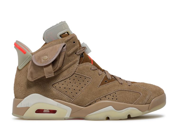 Travis Scott x Air Jordan 6 Retro 'British Khaki'