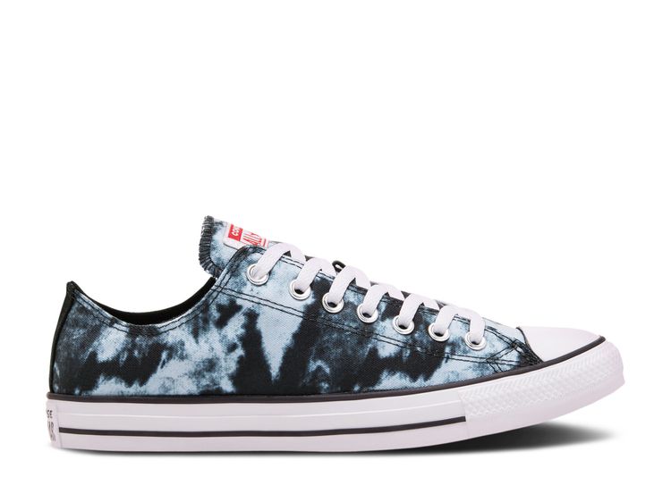 black and white tie dye converse