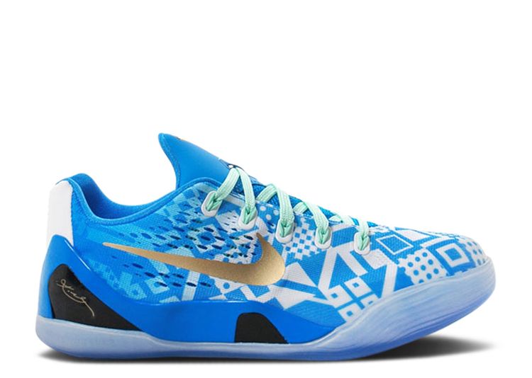 Kobe 9 blue and clearance white