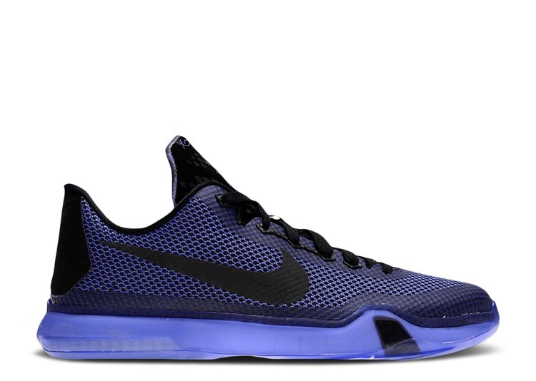 Kobe 10 GS 'Blackout' - Nike - 726067 005 - black/black-persian violet ...