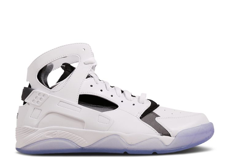 Nike air flight huarache white clearance black