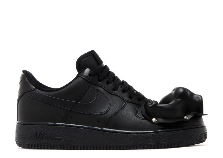 Air Force 1 '07 LV8 'Reflective Swoosh Black Crimson' - Nike