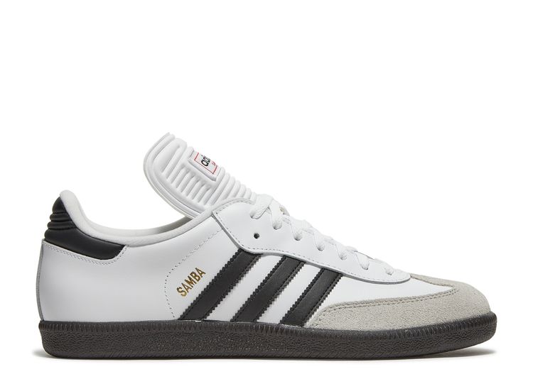 Samba Classic 'White' - Adidas - 772109 - running white ftw / black ...