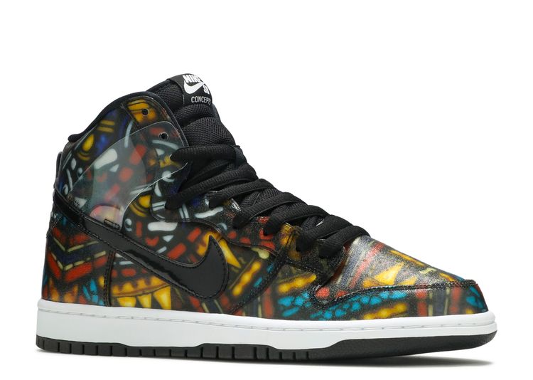 Concepts X SB Dunk High 'Stained Glass 