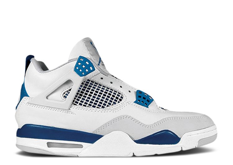 Air Jordan Force IV (4) - White - Military Blue - WpadcShops