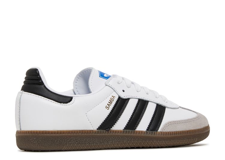 Samba OG 'White Black Gum'   Adidas   B   cloud white/core