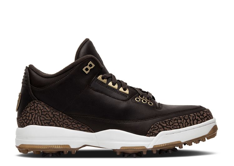 Air Jordan 3 Golf Premium 'Brown'