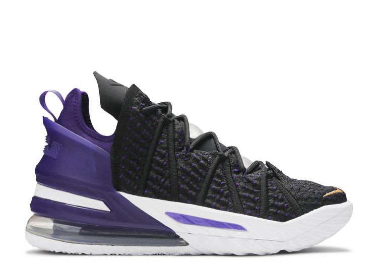 Nike LeBron 18 'Lakers' Shoes - Size 10