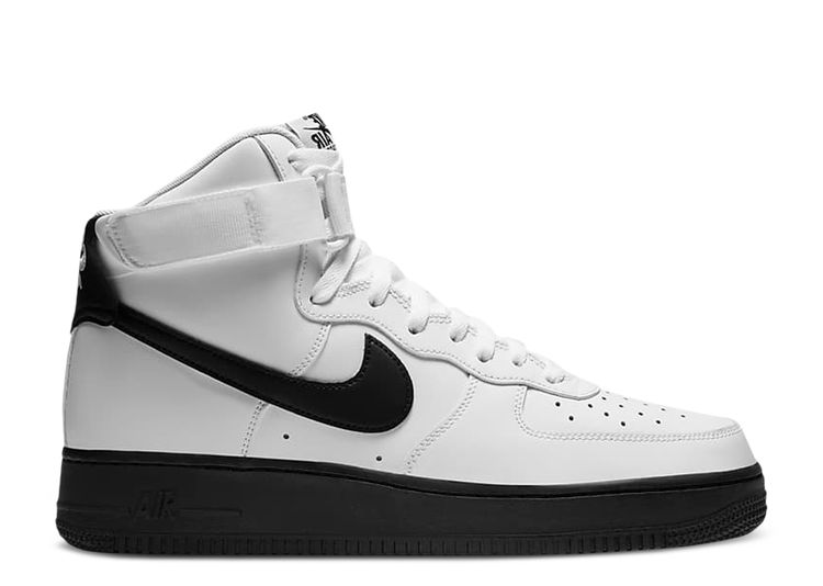 Nike Air Force 1 High White Black for Men