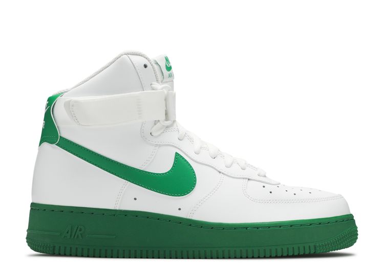 Air Force 1 High '07 'Lucky Green' - Nike - CK7794 100 - white/white ...