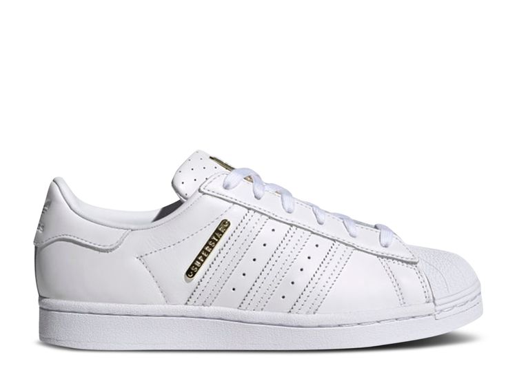 Wmns Superstar 'Badge Of Gold' - Adidas - FW3713 - cloud white/cloud ...