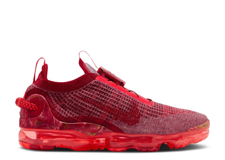 nike air vapormax 2020 flyknit red men's shoe