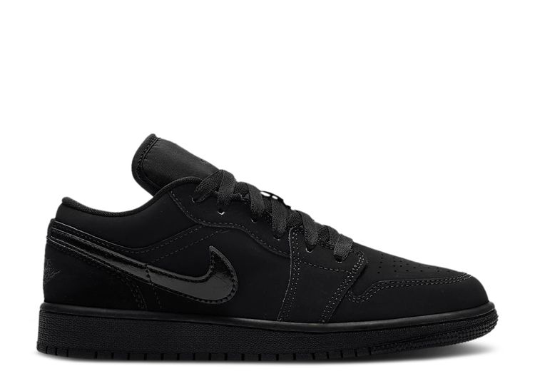 Air Jordan 1 Retro Low GS 'Triple Black