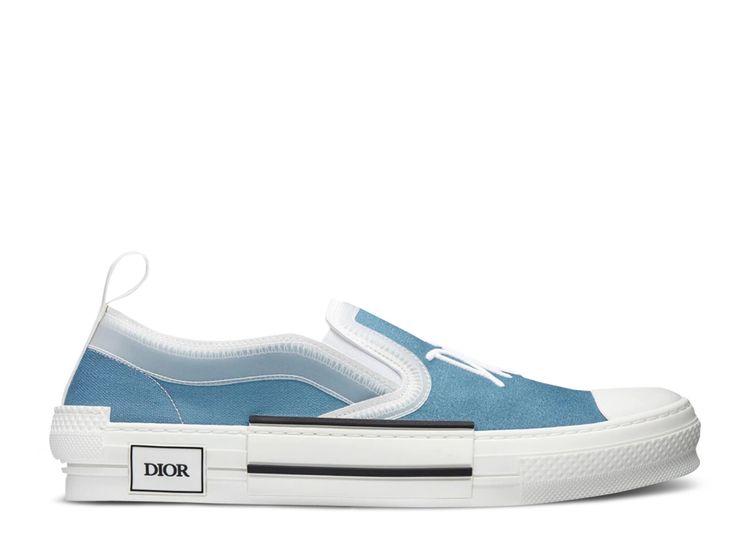 Shawn Stussy X Dior B23 Slip On 'Blue Canvas' - Dior - 3SN262ZBM