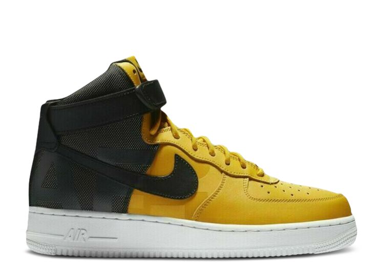 Air Force 1 High '07 LV8 'Yellow Ochre' - Nike - AV8364 700 - yellow ochre/ black/anthracite