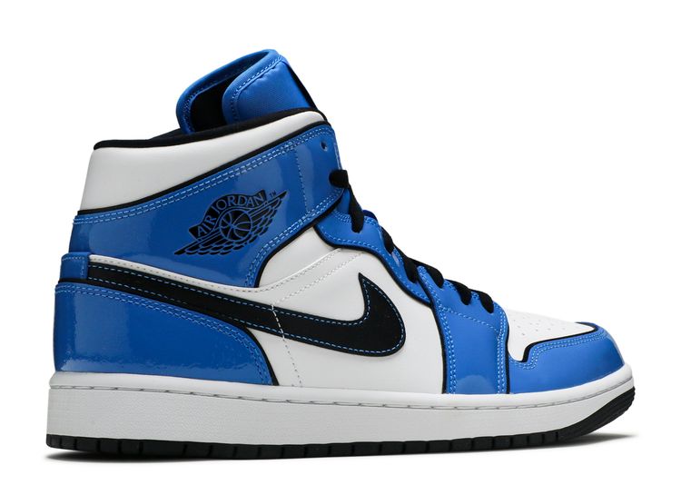 air jordan 1 mid se blue