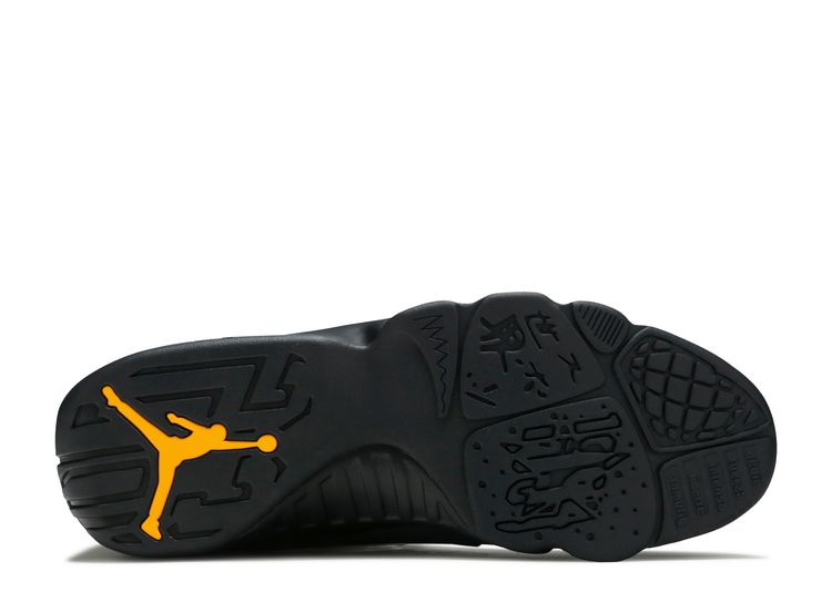 jordan retro 9 black gold