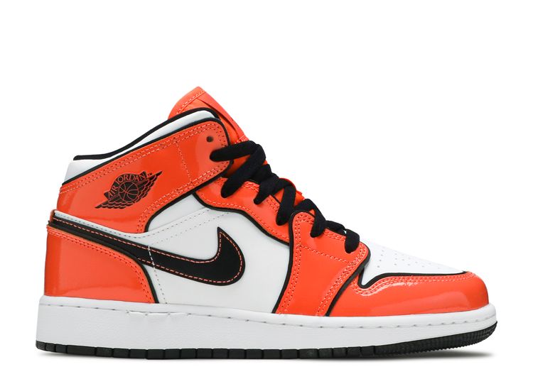 orange 1 jordans