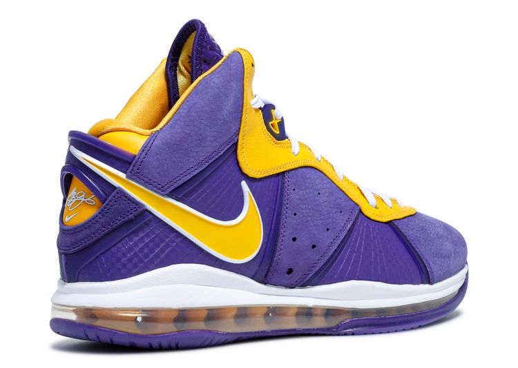 New Nike Lebron 8 QS LA Lakers Court Purple University Gold Mens Size 8  Basketball Shoes for Sale in Compton, CA - OfferUp