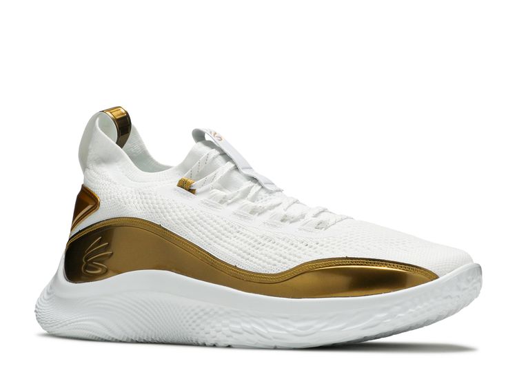 Curry Flow 8 'Gold Blooded' - Curry Brand - 3024456 102 - white/white ...